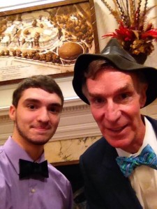 Bill Nye and Gus Madsen